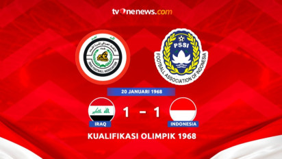 Tanggal Ini Dalam Olahraga: 20 Januari 1968, Timnas Indonesia Tahan Iraq di Thailand