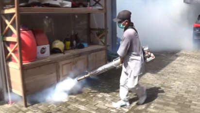 4 Warga Positif DBD, Dinkes Ngawi Fogging Lingkungan Pasien