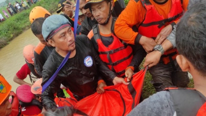 Warga Sukoharjo yang Tenggelam di Sungai Cangkol Ditemukan Meninggal Dunia