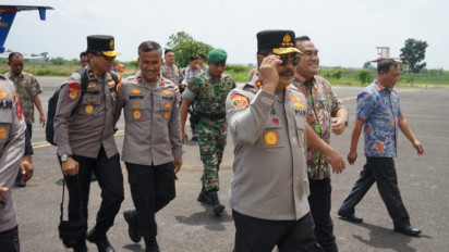 Tiba Dibandara Ngloram, Ini yang Akan Dilakukan 4 Jenderal Polri Kelahiran Blora