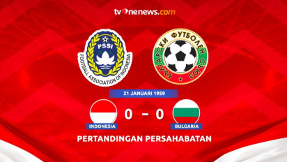 Tanggal Ini Dalam Olahraga: 21 Januari 1959, Timnas Indonesia Tahan Bulgaria