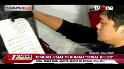 Polisi Temukan Lembaran Kertas Mencurigakan di Rumah Duloh Pelaku Pembunuhan Berantai Cianjur