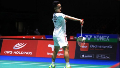 Thailand Jegal Mimpi Anthony Ginting ke Final India Open 2023