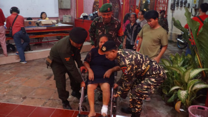 TNI Polri dan Ormas Islam Lakukan Pengamanan Imlek di Kota Pekalongan