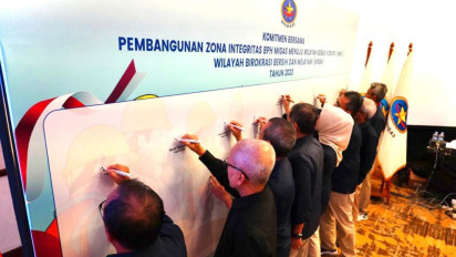 BPH Migas Tanda Tangani Pakta Integritas Tahun Anggaran 2023, Erika: untuk Lebih Baik