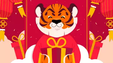 Shio macan di tahun kelinci air