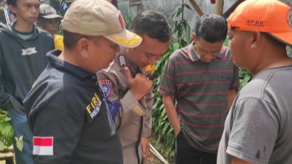 Gara-Gara Berebut Anak, Rumah Kontrakan di Sukabumi Hangus Terbakar