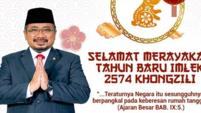 Perayaan Tahun Baru Imlek 2023, Menag: Imlek Momen Lakukan Instrospeksi Diri