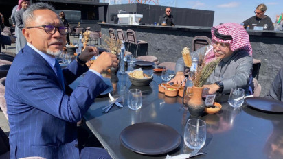 Berkunjung ke Al Ula, Mendag Arab Saudi dan Mendag Indonesia Komitmen Tingkatkan Kerja Sama Perdagangan