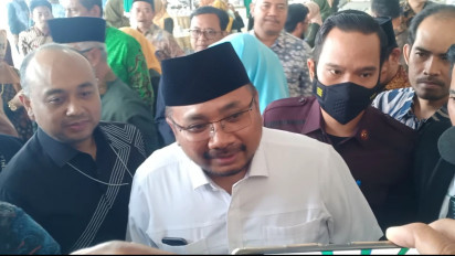 Soal Kenaikan Biaya Perjalanan Haji, Menteri Agama Yaqut Cholil: Masih Dalam Tahapan Usulan ke Komisi VIII DPR RI