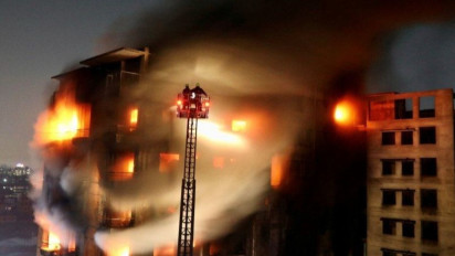 Kompleks Apartemen di Kobe Jepang Terbakar, 4 Orang Tewas