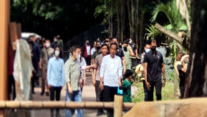 Jokowi Penuhi Undangan Gibran untuk Kunjungi Solo Safari