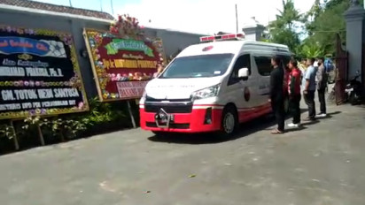 Jenazah Dubes RI Untuk Italia Muhammad Prakosa Malam Ini Tiba Di Bantul