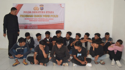 Hendak Tawuran di Momen Perayaan Imlek, 80 Pelajar Diamankan