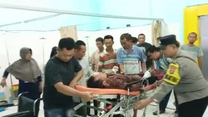 Cekcok Mulut, Pergelangan Tangan Kiri Pria di Tanggamus Lampung Putus Ditebas Tetangga