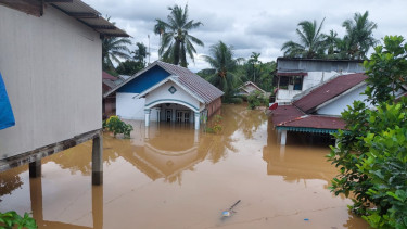 Lima Kabupaten Kota di Bengkulu Terendam Banjir
