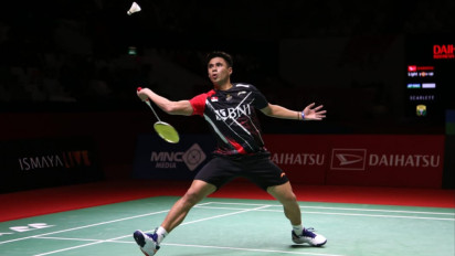 Iksan Leonardo Rumbay Pamit dari Indonesia Masters 2023