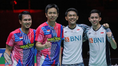 Hasil Indonesia Masters 2023: Ahsan/Hendra Tampil Heroik, Fajar/Rian Sengit Lawan Pram/Yere