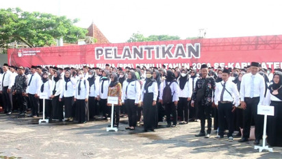 KPU Pati Lantik 1.218 Anggota PPS untuk Pemilu 2024