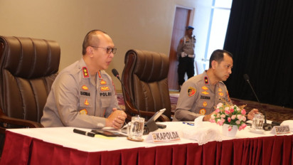 Cegah Banjir Kapolda Sumsel Pembangunan Drainase Saluran Air Saat Bangun Rusun Polres  