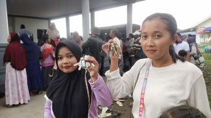 Ratusan Hunian Tetap Kembali Diserahkan Pemerintah untuk Penyintas Erupsi Semeru, Warga : Semoga Keluarga Kami Nyaman