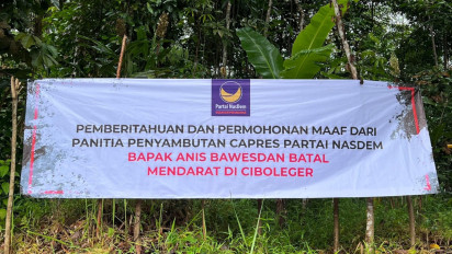 NasDem Ungkap Safari Politik Anies Sering Diganggu, Terakhir Muncul Spanduk Penolakan di Baduy