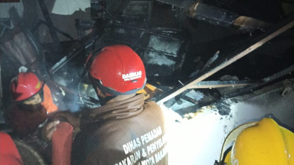 Akibat Gedung Biro SDM Polda Kalsel Dilalap Si Jago Merah, Beberapa Dokumen Penting Terbakar