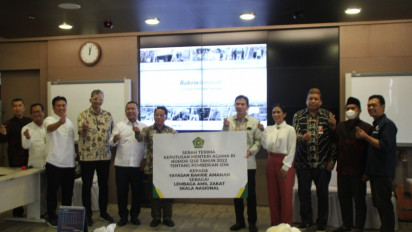 Resmi Berstatus Lembaga Amil Zakat Berskala Nasional Bakrie Amanah Dorong Zakat Perusahaan