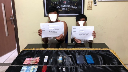 Hendak Transaksi Narkoba, Bandar dan Kurir Sabu Ditangkap Tim Macan Polres Merangin