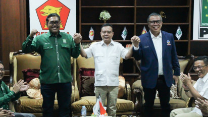 Kunjungi Sekber Gerindra-PKB, Nasdem: Kita Saling Mendoakan