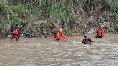 4 Hari Hanyut dan Hilang di Sungai Tuntang, Petani di Kab. Semarang Belum Ditemukan