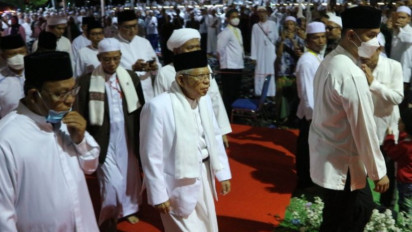 Wapres Ma'ruf Amin Hadiri Haul ke-18 Abah Guru Sekumpul