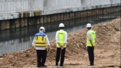 Proyek Sodetan Ciliwung Dituding Mangkrak 6 Tahun, Heru Budi Luruskan Isu Miring