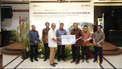 Grup MIND Serahkan CSR Pengembangan Minyak Atsiri Kepada Pemerintah Provinsi Kepulauan Bangka Belitung