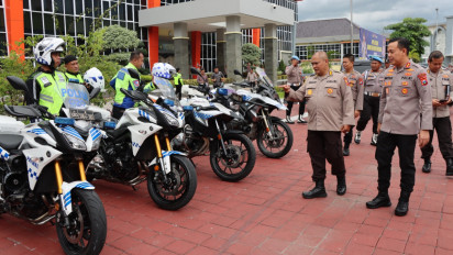 Jelang Tahun Politik, Tim Mabes Polri Cek Kelaikan Aset Kendaraan Hingga Senpi Polres Gresik