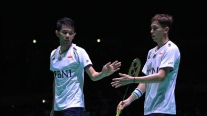 Hasil Indonesia Masters 2023: Jatuh Bangun Jumpa Ganda China, Fajar/Rian Gugur di 8 Besar