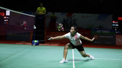 Ungkapan Kekecewaan Gregoria Mariska Seusai Gugur di Perempat Final Indonesia Masters 2023