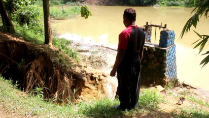 Tanggul Embung Terpus di Pati Longsor, Warga Resah Banjir Bandang Ancam 4 Desa