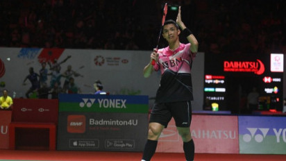 Jonatan Christie Taklukkan Shi Yu Qi dan Melangkah ke Partai Final Indonesia Masters