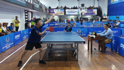 Hadapi PON XXI, 389 Atlet Tenis Meja Memperebutkan Piala Pangdam I BB