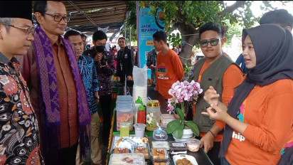 60 Produk Kuliner dan Website Digital Ditampilkan pada Ekspo Kampus Merdeka UTS 2023