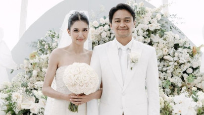 Diam-Diam Mikha Tambayong dan Deva Mahenra Resmi Menikah di Pulau Dewata, Beda Agama Jadi Sorotan