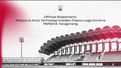 Pernyataan Resmi Persis Solo Soal Pengrusakan Bus sesudah Laga Kontra Persita