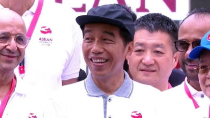 Ini Jawaban Jokowi Saat Ditanya Isu Reshuffle Kabinet Seusai Bertemu Surya Paloh