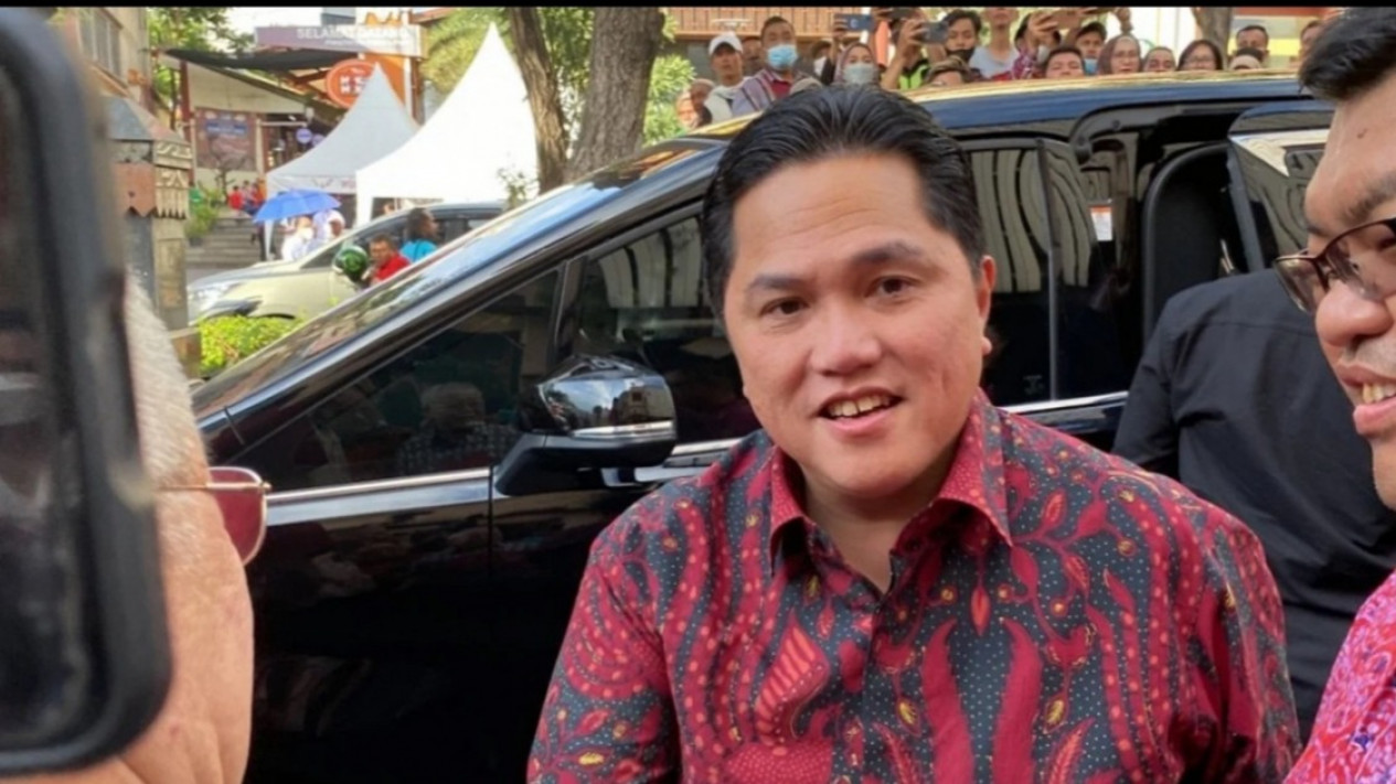 Erick Thohir Diproyeksi Jadi Penerus Kepemimpinan Jokowi
            - galeri foto