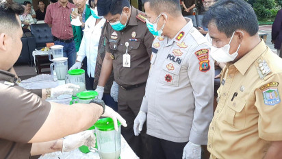 Kejari Binjai Musnahkan Barang Bukti Sabu 24 Gram Lebih