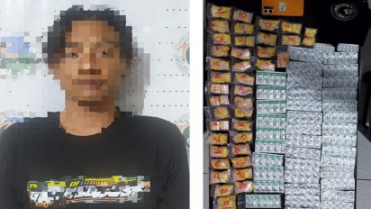 Edarkan Ribuan Obat Sediaan Farmasi, TA Dibekuk Satnarkoba Polresta Banyumas
