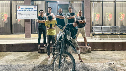 Tim Anti Bandit Polres Merangin Bekuk 2 Pelaku Curanmor