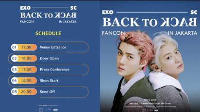 Siap Just Us 2 Bareng Sehun Chanyeol? Simak Ketentuan dan Schedule Konser EXO SC Back to Back Fancon in Jakarta