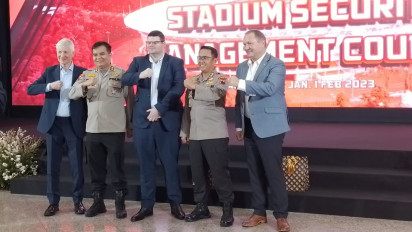 Kursus Manajemen Pengamanan Stadion, Polri Datangkan Pengajar Coventry University Inggris
